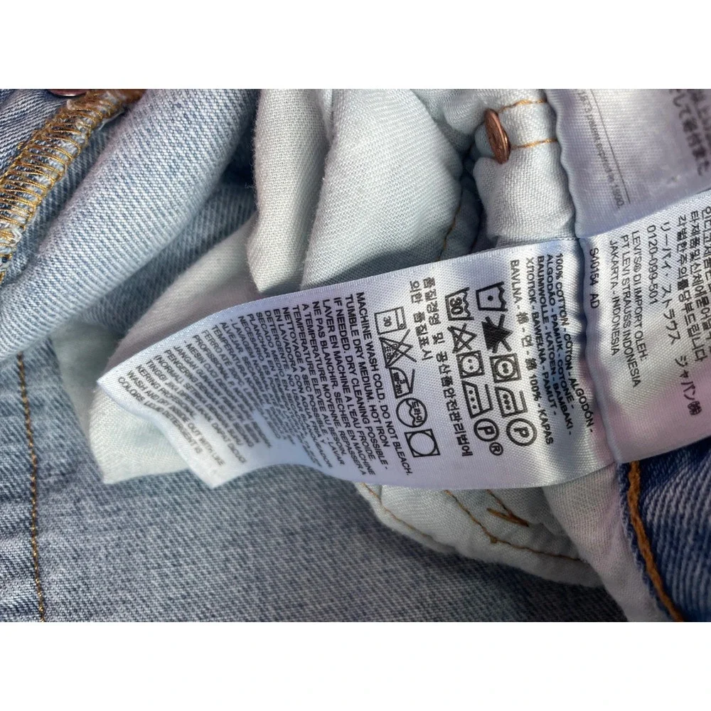 Levi's 501 Original Button Fly Jeans